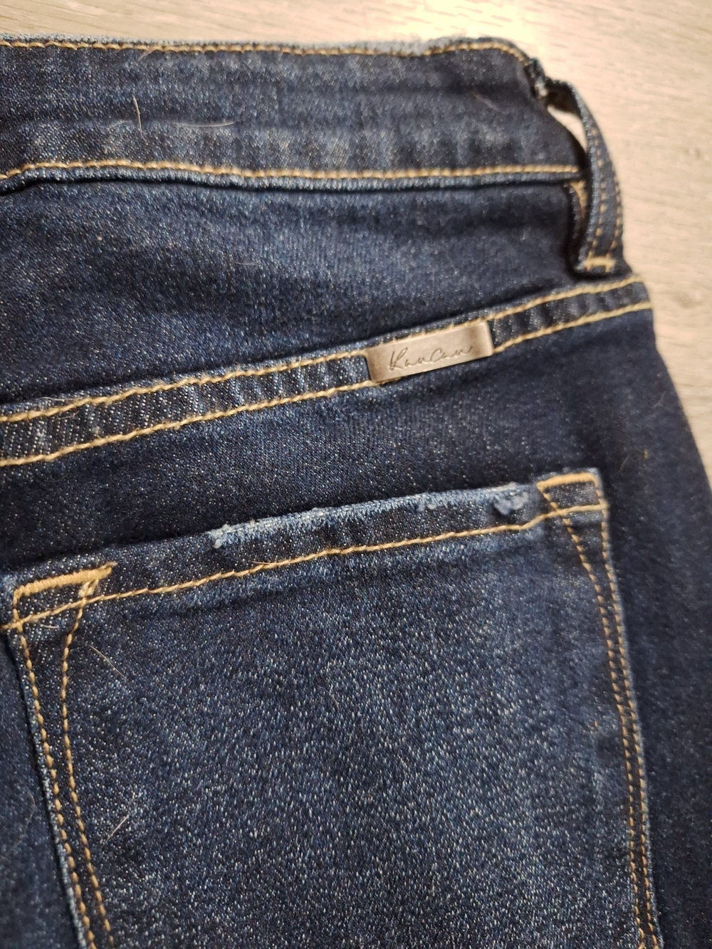 NWT KanCan Dark Blue High Rise Flare Jeans - Picture 9 of 10